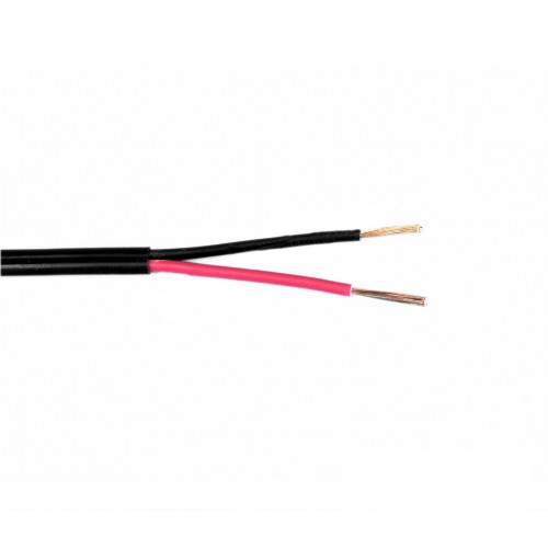 3mm Auto Cable Twin Sheath Red Black 2 Core