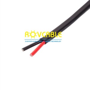 2mm Auto Cable Twin Sheath Red Black 2 Core 