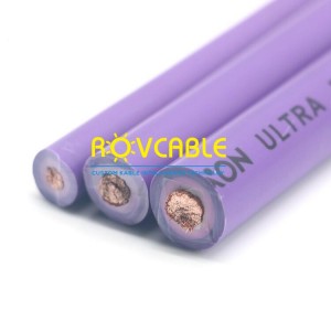 Purple Color  Double Sheath  Welding Cable 