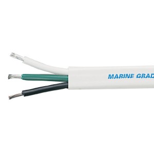 16/3 AWG Marine Grade Wire Tinned Boat Cable Flat